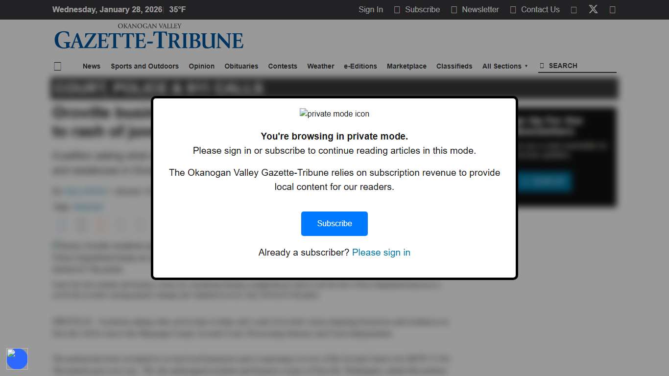 Oroville business owners and residents seek solution to rash of juvenile crimes Okanogan Valley Gazette-Tribune